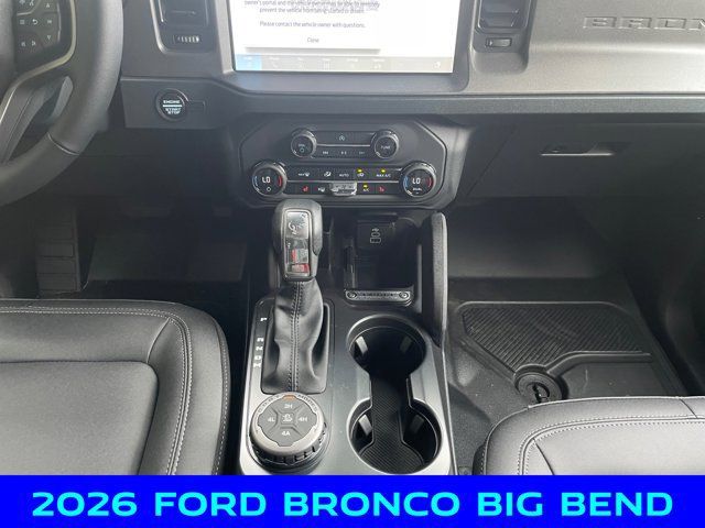 New 2026 Ford Bronco Big Bend w/ Black Diamond Package AWD/4WD image 11