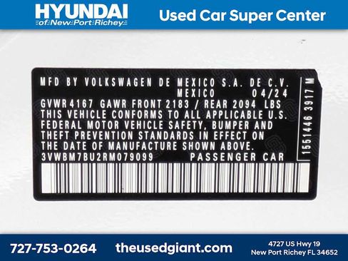 Used 2024 Volkswagen Jetta Sport FWD image 32