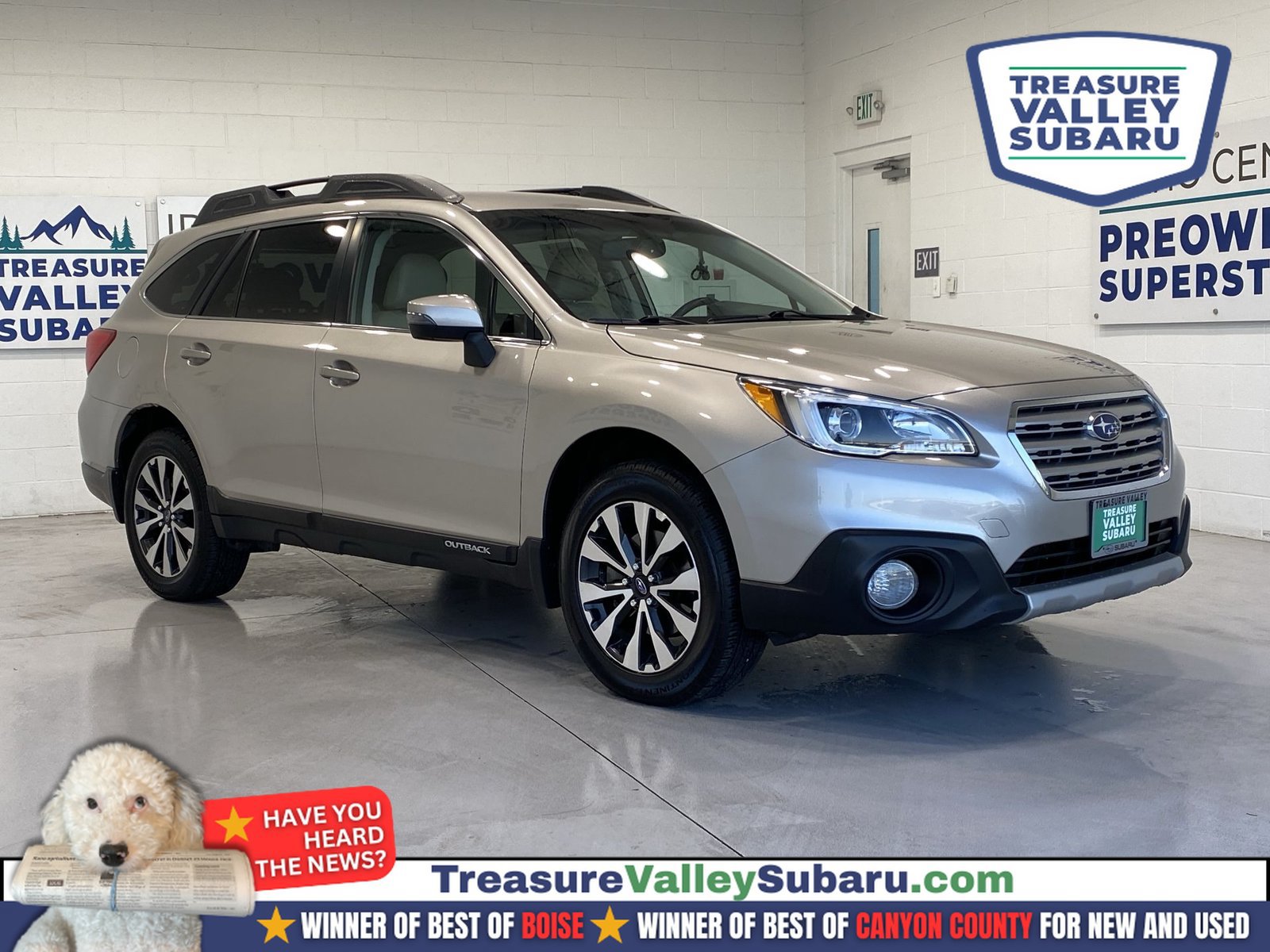 Used 2016 Subaru Outback 2.5i Limited w/ Popular Package #4 AWD/4WD image 1