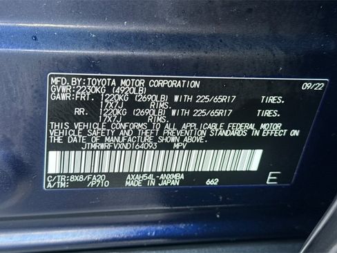 Certified 2022 Toyota RAV4 XLE image 28