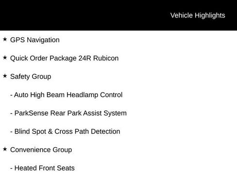 Used 2024 Jeep Wrangler Unlimited Rubicon w/ Technology Group image 11