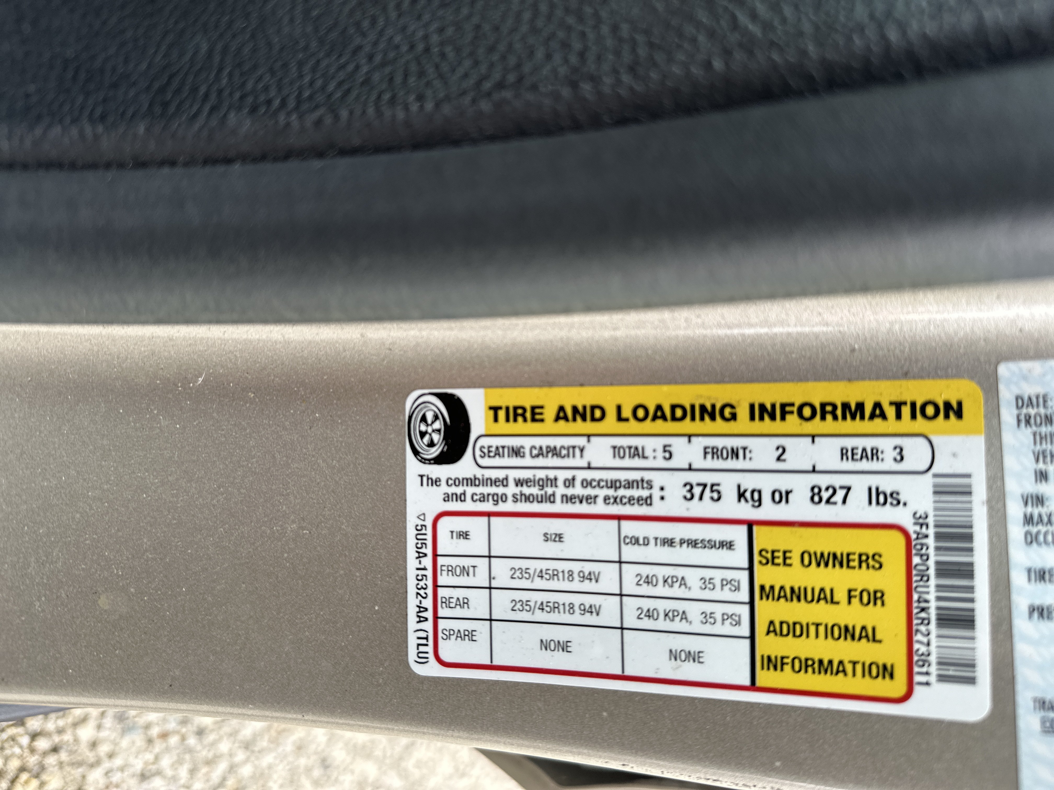 Used 2019 Ford Fusion Titanium FWD image 5