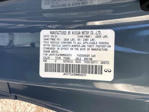 Used 2022 INFINITI Q60 Red Sport 400 w/ Cargo Package image 31