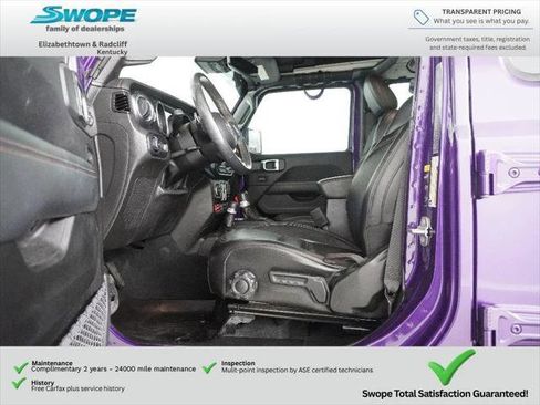 Certified 2023 Jeep Wrangler Unlimited Rubicon 392 w/ Xtreme Recon 35" Tire Package AWD/4WD image 12