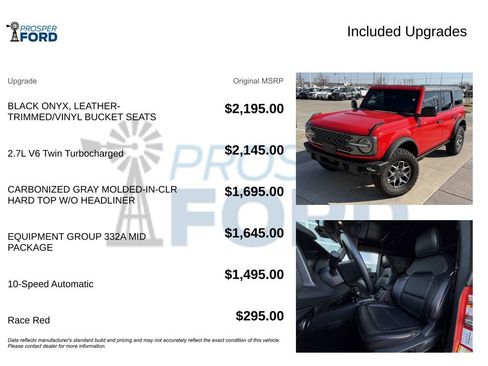 Certified 2024 Ford Bronco Badlands image 3