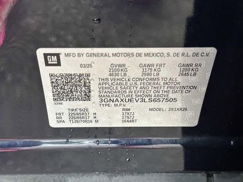 Used 2020 Chevrolet Equinox LT AWD/4WD image 31