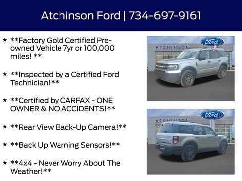 Certified 2023 Ford Bronco Sport Big Bend image 4