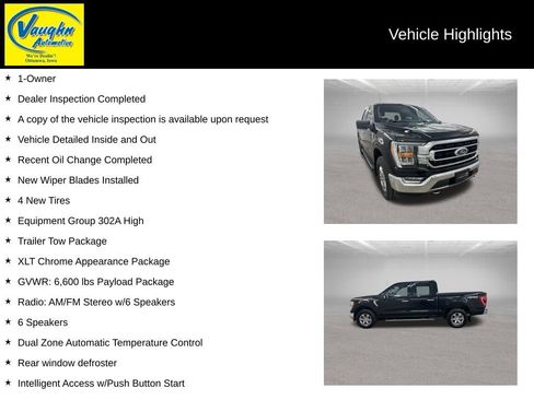 Used 2021 Ford F150 XLT w/ Equipment Group 302A High AWD/4WD image 2