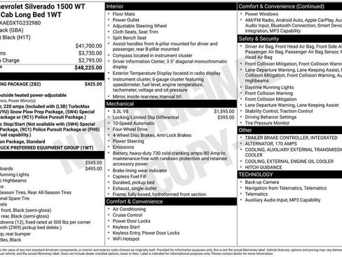 New 2026 Chevrolet Silverado 1500 W/T w/ Trailering Package AWD/4WD image 25