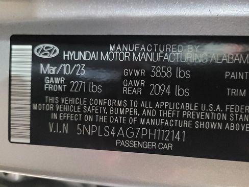 Used 2023 Hyundai Elantra SEL w/ Convenience Package FWD image 33