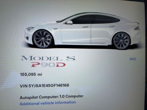 Used 2016 Tesla Model S 90D AWD/4WD image 27