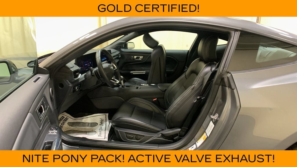 Certified 2025 Ford Mustang GT Premium w/ Mustang Nite Pony Package RWD image 22