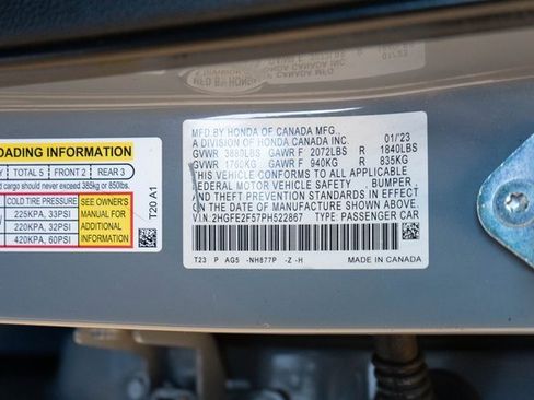 Used 2023 Honda Civic Sport image 29