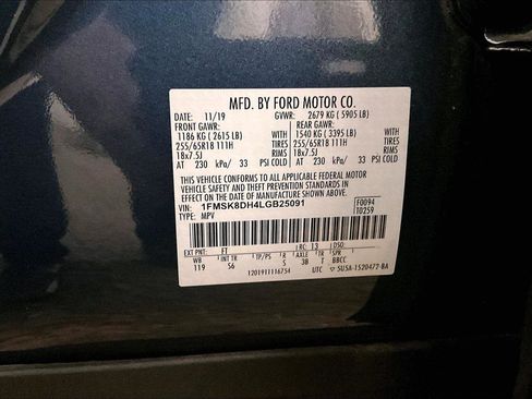 Used 2020 Ford Explorer XLT w/ Equipment Group 202A image 34