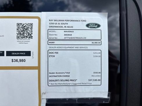 Certified 2024 Ford Maverick XLT w/ XLT Luxury Package FWD image 3