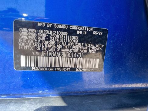 Used 2022 Subaru WRX AWD/4WD image 29
