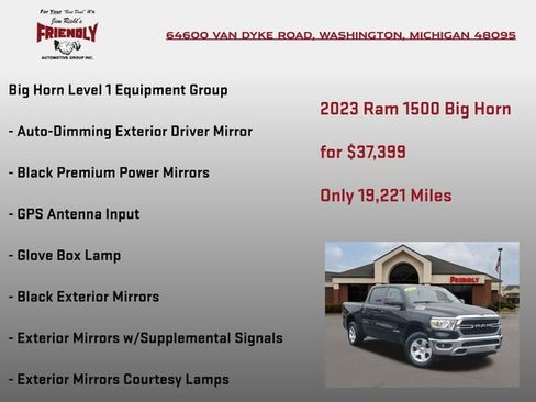Used 2023 RAM 1500 Big Horn image 10