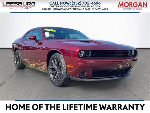Used 2021 Dodge Challenger SXT w/ Blacktop Package RWD image 1