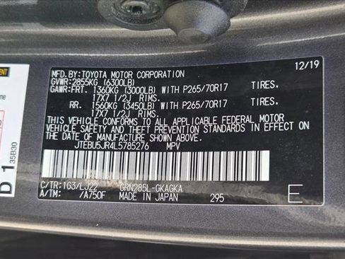 Certified 2020 Toyota 4Runner Venture image 23