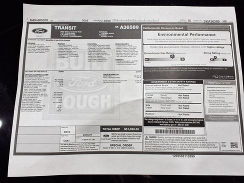 Used 2025 Ford Transit 250 Low Roof w/ Exterior Upgrade Package RWD image 21