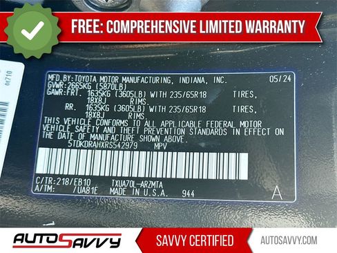 Used 2024 Toyota Highlander XLE image 34