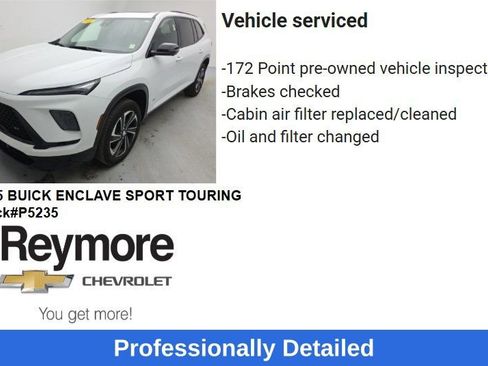 Certified 2025 Buick Enclave Sport Touring w/ Power Package image 62