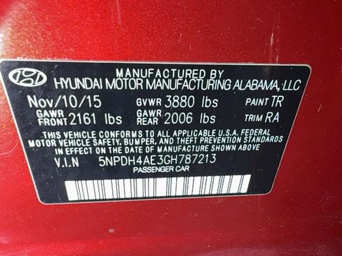 Used 2016 Hyundai Elantra SE image 49