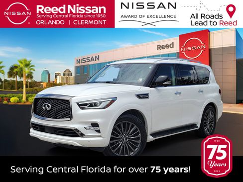 Used 2023 INFINITI QX80 Premium Select w/ Cargo Package AWD/4WD image 1