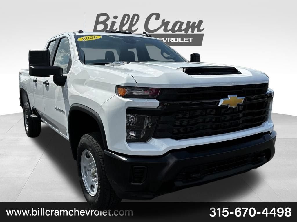 New 2026 Chevrolet Silverado 2500 W/T w/ Snow Plow Prep/Camper Package AWD/4WD image 1