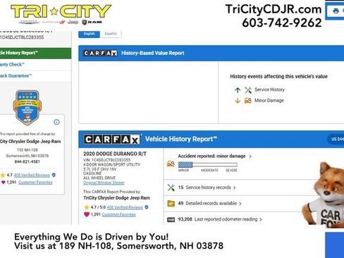 Used 2020 Dodge Durango R/T image 11