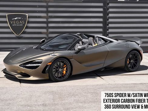 Used 2025 McLaren 750S Spider RWD image 1