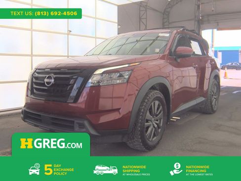 Used 2022 Nissan Pathfinder SV w/ SV Black Package FWD image 1