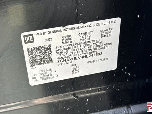 Certified 2022 Chevrolet Equinox LT AWD/4WD image 35