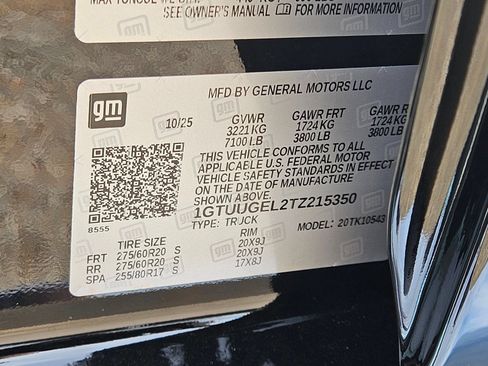 New 2026 GMC Sierra 1500 Denali w/ Technology Package AWD/4WD image 30