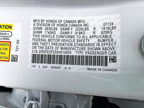 Used 2025 Honda Civic LX image 32