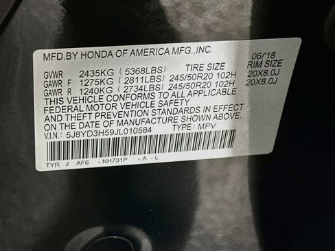 Used 2018 Acura MDX FWD w/ Technology Package image 12
