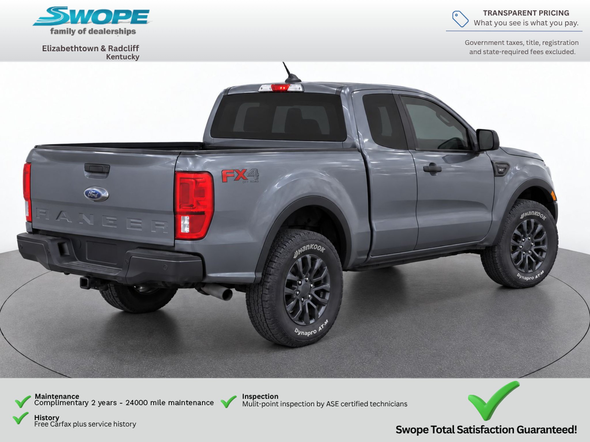 Used 2021 Ford Ranger XLT w/ Equipment Group 301A Mid AWD/4WD image 7