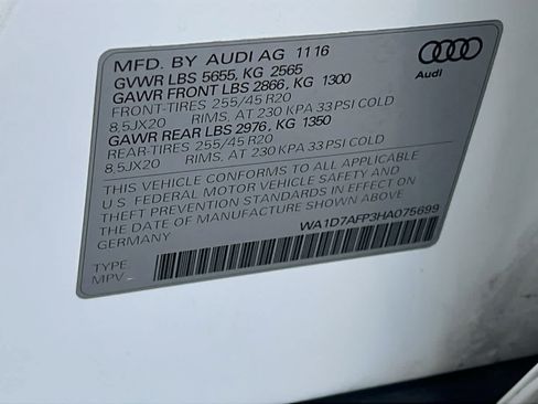 Used 2017 Audi Q5 3.0T Premium Plus w/ Technology Package AWD/4WD image 29
