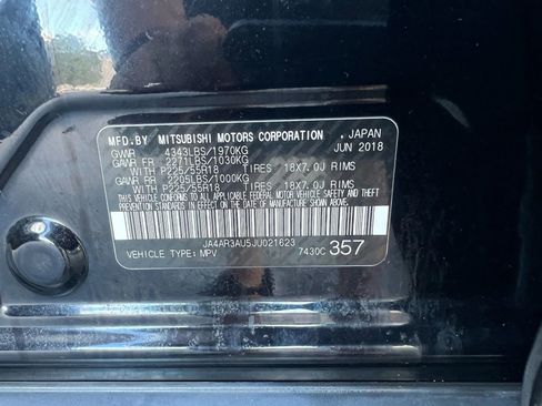 Used 2018 Mitsubishi Outlander Sport ES image 64