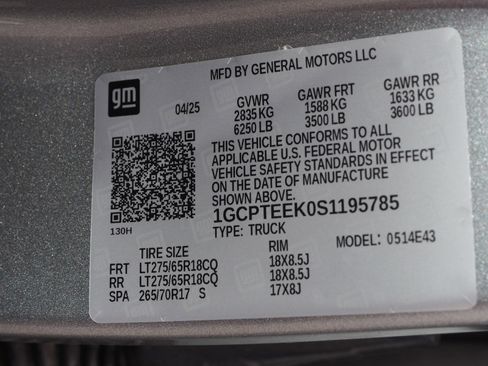 Used 2025 Chevrolet Colorado Trail Boss image 28