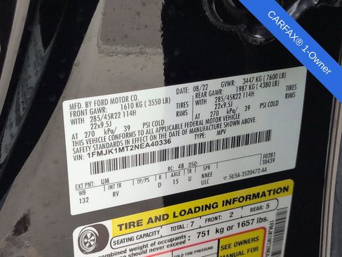 Used 2022 Ford Expedition Max Platinum image 42