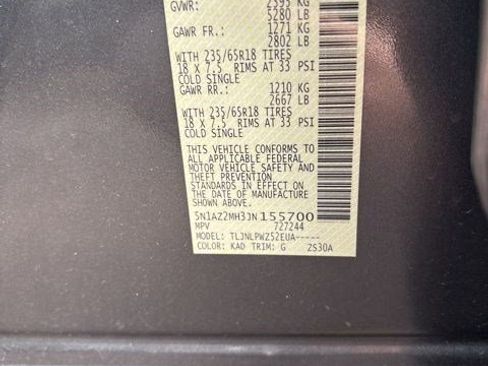 Used 2018 Nissan Murano S image 5