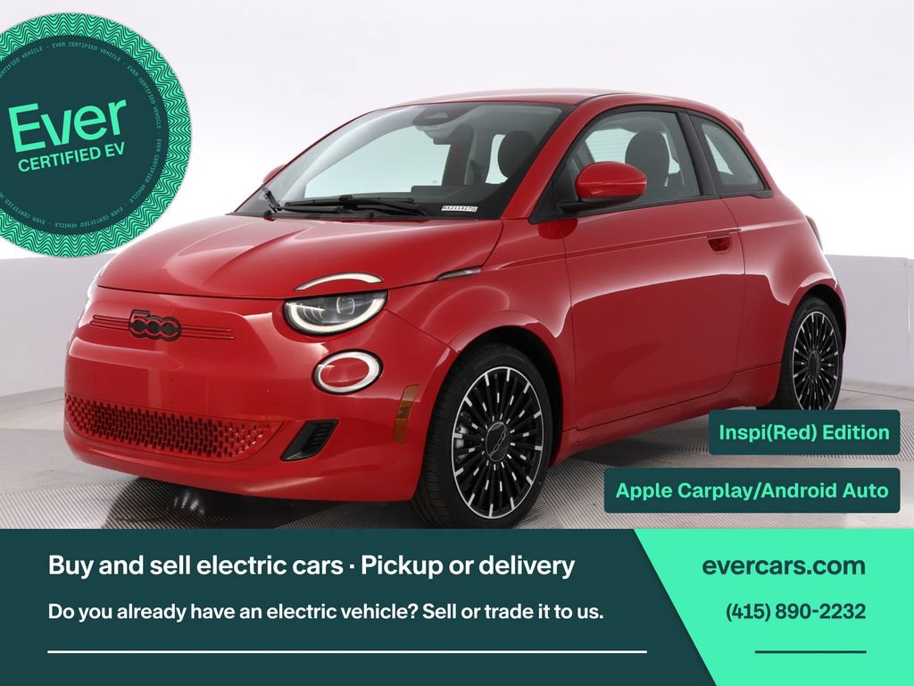 Used 2024 FIAT 500 e (RED) FWD image 1