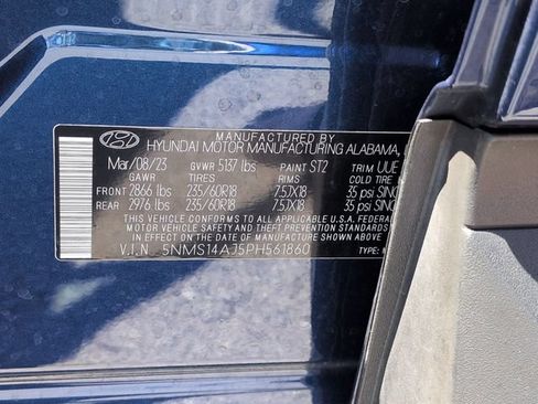 Used 2023 Hyundai Santa Fe SE FWD image 36