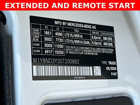 Used 2025 Mercedes-Benz Sprinter 3500 image 9