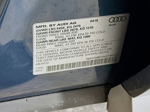 Used 2018 Audi Q5 Prestige image 12