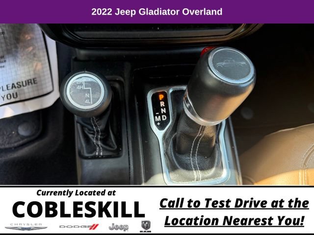 Used 2022 Jeep Gladiator Overland w/ Popular Equipment Package AWD/4WD image 23