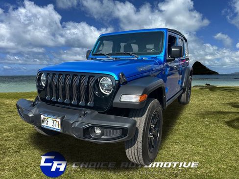 Used 2022 Jeep Wrangler Unlimited Sport image 1