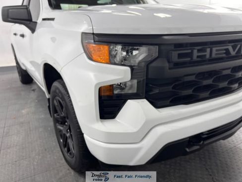 Used 2023 Chevrolet Silverado 1500 Custom w/ LPO, Dark Essentials Package AWD/4WD image 8