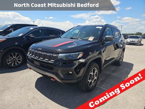 Used 2022 Jeep Compass Trailhawk w/ Trailhawk Elite Group AWD/4WD image 1